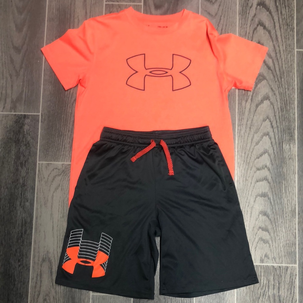 Under Armour Kids' Athletic Shorts - Multi-Color Pack